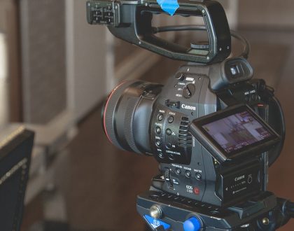 video camera for commerical production