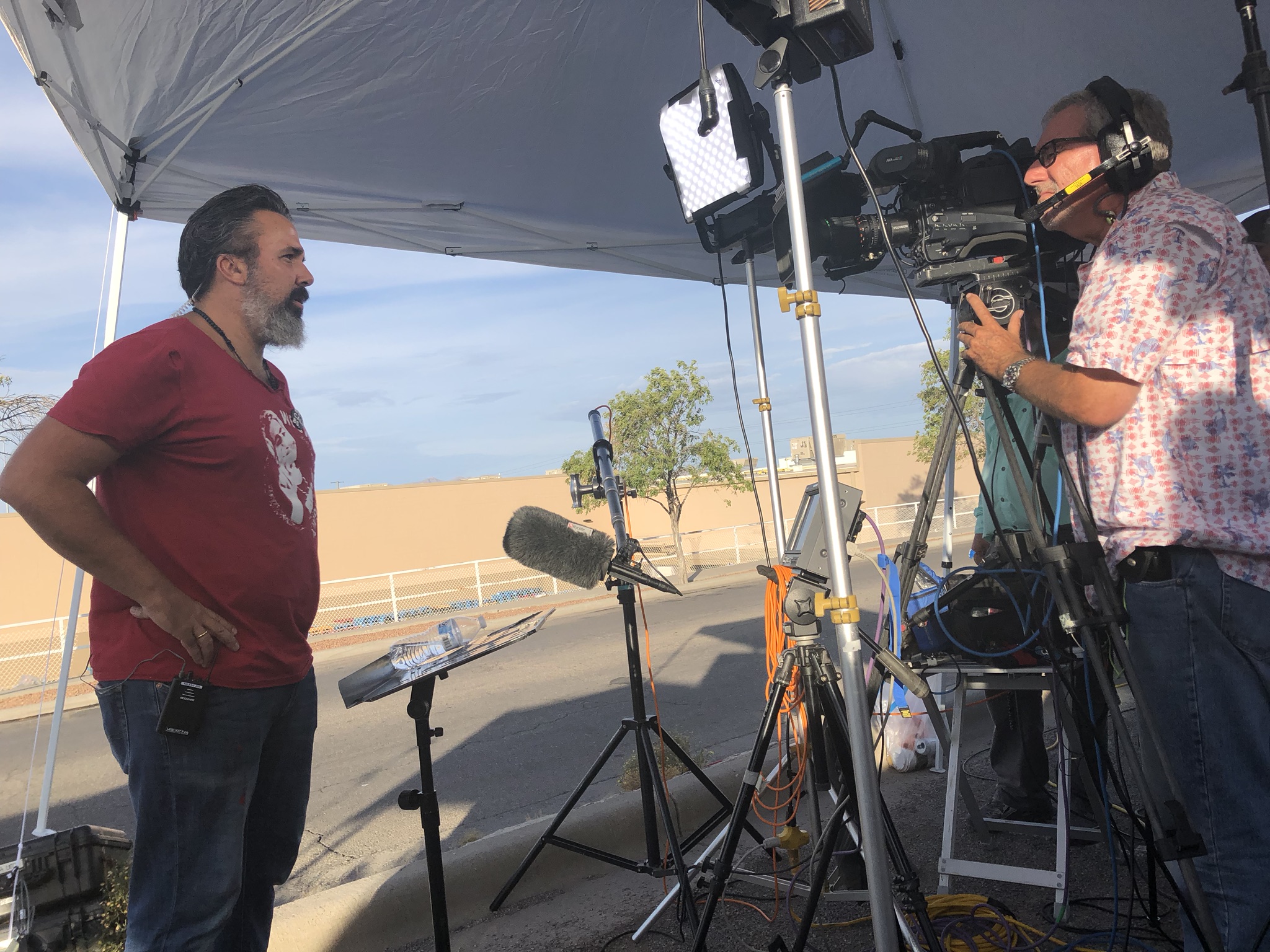 Parkland Parents in El Paso During Mass Shooting
