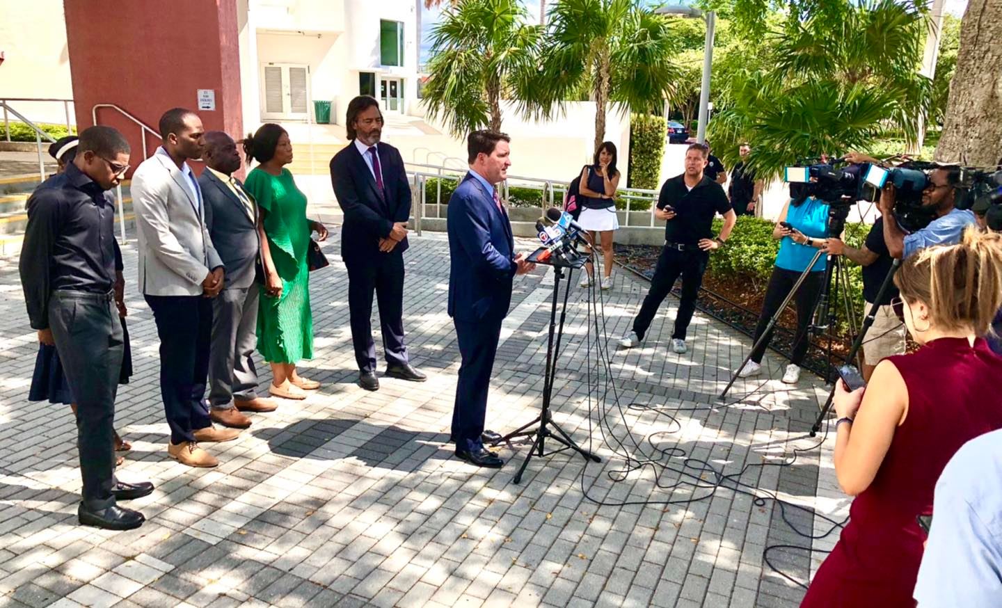 Press Conference - Miami Beach Drowning Case - Law Firm Public Relations