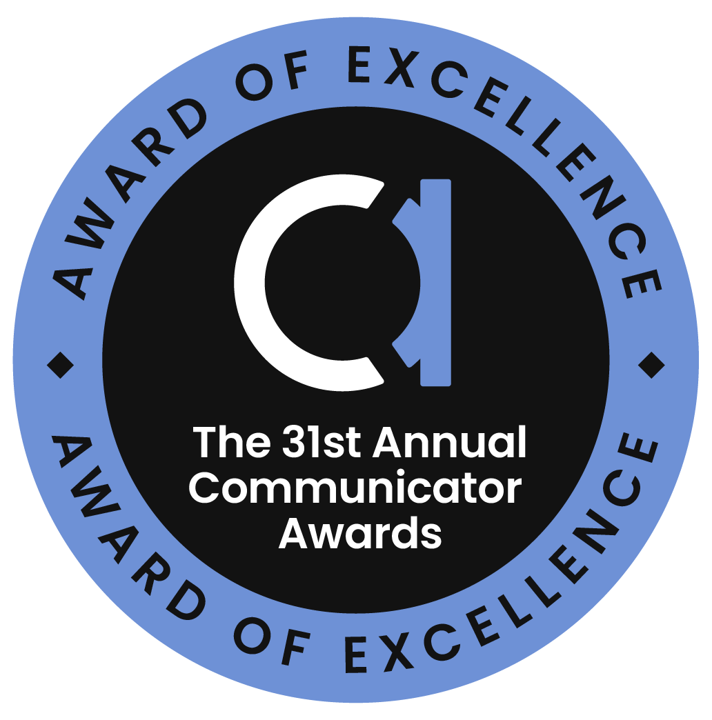 Brandstory Communications Wins Award of Excellence at 31st Annual Communicator Awards for Groundbreaking Non-Profit Video Series
