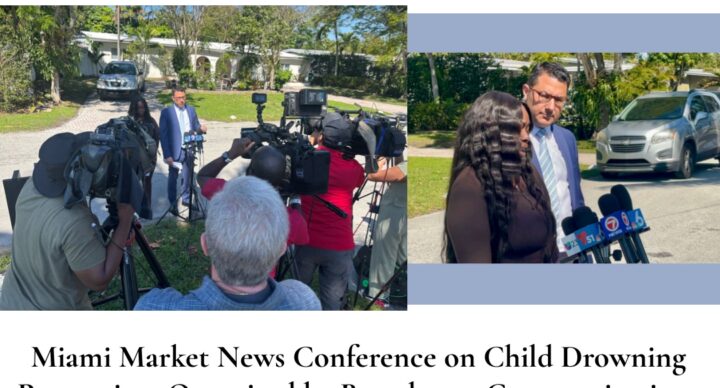 Brandstory Organizes Miami Market News Conference Tied to Law Firm's Case on Behalf of Drowning Victim's Family