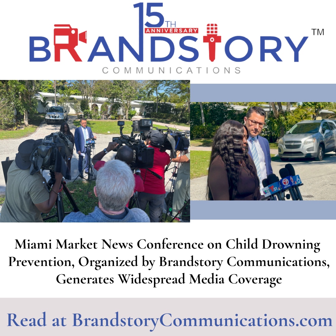 Brandstory Organizes Miami Market News Conference Tied to Law Firm's Case on Behalf of Drowning Victim's Family