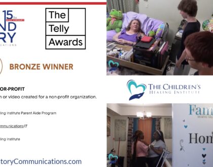 Brandstory Communications Wins Fourth Telly Award with 2026 Honor for Children’s Healing Institute Video